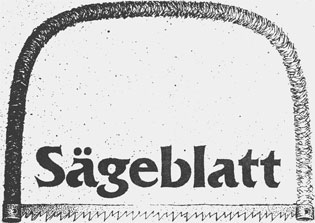 Sägeblatt